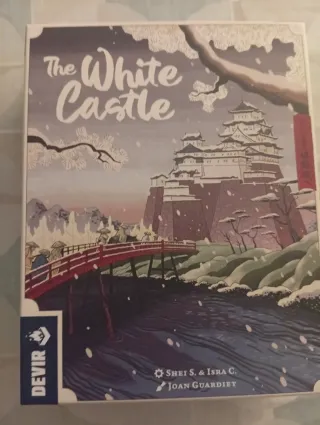 Juego de mesa The White Castle, jugado dos veces.