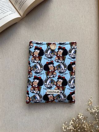 funda para ebook acolchada hecha a mano
