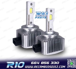 BOMBILLAS LED D1S -CONVIERTE TUS FAROS XENON A LED D1S
