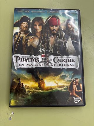 Piratas del Caribe: En Mareas Misteriosas DVD
