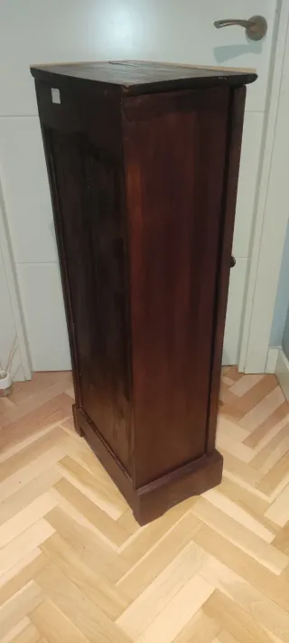 VITRINA - ESTANTERÍA MADERA NATURAL - LIBRERÍA