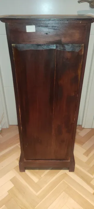 VITRINA - ESTANTERÍA MADERA NATURAL - LIBRERÍA