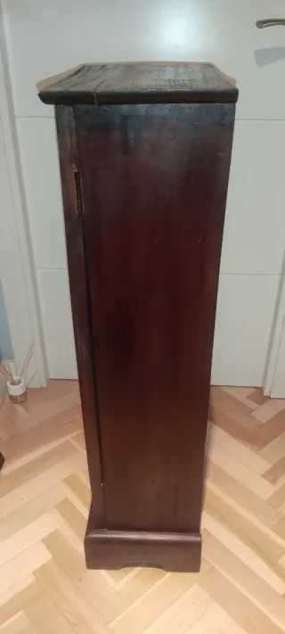 VITRINA - ESTANTERÍA MADERA NATURAL - LIBRERÍA