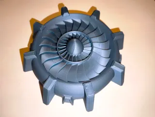 Ventilador 28mm para Terreno WH40K/Infinity