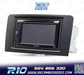 MARCO NEGRO RADIO 2-DIN MERCEDES CLASE ML W164 CLASE GL X164