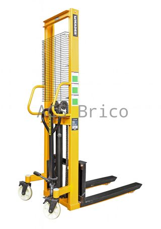 Transpaleta Apilador Elevador de Palets Manual Nylon 1000 Kg - 1600 mm - 65342 - Mader