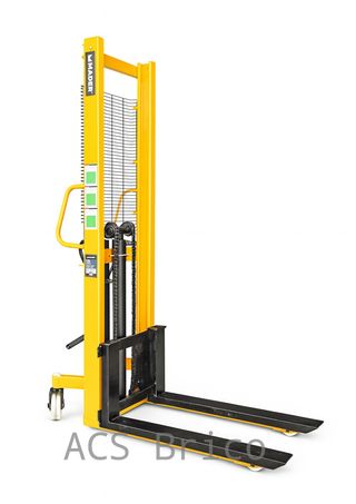 Transpaleta Apilador Elevador de Palets Manual Nylon 1000 Kg - 1600 mm - 65342 - Mader