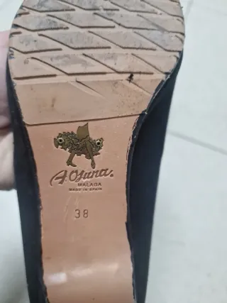 Zapatos Flamenco Profesionales Negros