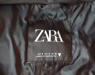 Plumas Bomber Unisex Zara Talla S