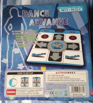 Alfombra Baile Dance Advance Wii/NGC