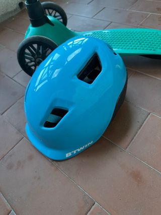 Patinete 3 Ruedas Oxelo niños con casco incluido