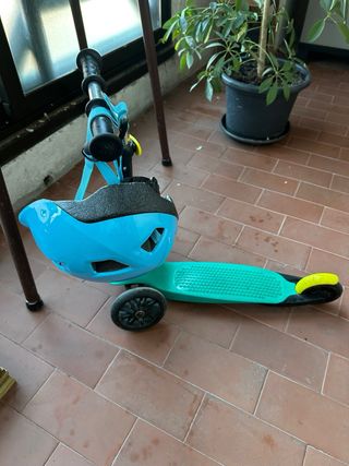 Patinete 3 Ruedas Oxelo niños con casco incluido