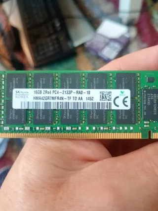 Memoria RAM DDR4 16GB Servidor