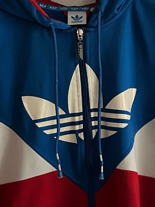 Felpa Adidas con cappuccio e zip