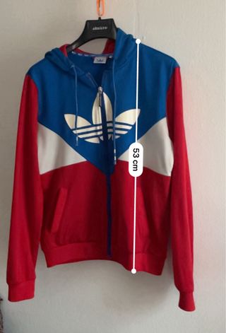 Felpa Adidas con cappuccio e zip