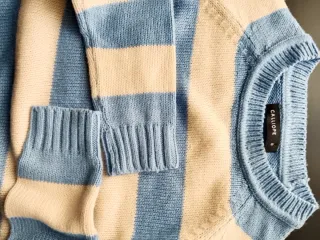 Maglione Calliope righe azzurro/bianco taglia S