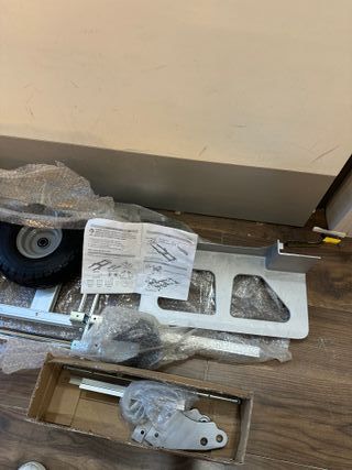 VEVOR Carretilla de Mano Plegable de Aluminio Carro