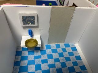 Maqueta Aula Infantil por Rincones