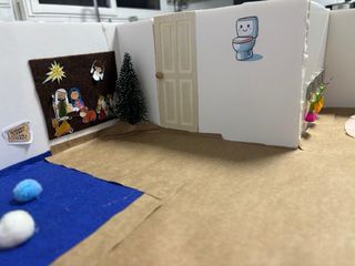 Maqueta Aula Infantil por Rincones