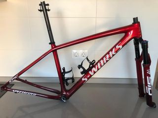 Cuadro S-Works Epic HT + Horquilla Sid Brain+ tija