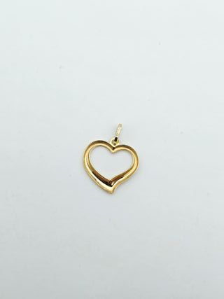 Colgante de Oro 18K, Corazón, 0,3gr, 1,5cm