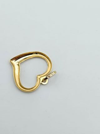 Colgante de Oro 18K, Corazón, 0,3gr, 1,5cm