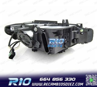FAROS BMW F30 F31 11-15 XENON OJOS ANGEL DRL LED NEGRO