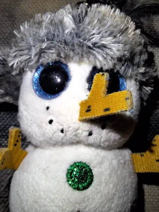 Llavero Muñeco de Nieve Peluche