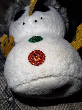 Llavero Muñeco de Nieve Peluche