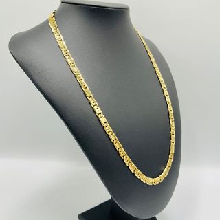 CADENA TIPO CARTIER MACIZA 2-1. Oro 18k. Peso: 54g