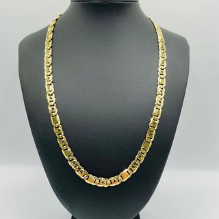 CADENA TIPO CARTIER MACIZA 2-1. Oro 18k.