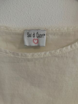 Blusa Sei di Cuori Taglia S/M