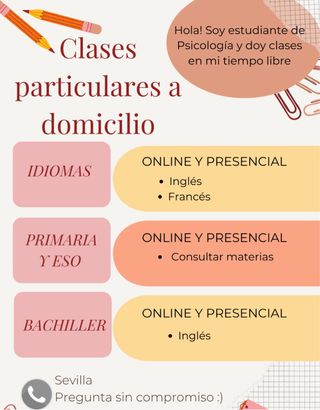 Clases particulares niños