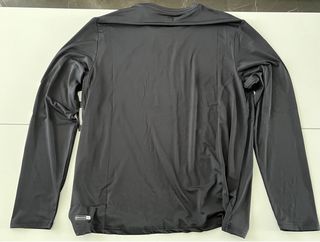 Camiseta Quiksilver Surf Manga Larga Negra