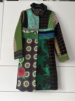 Abrigo Desigual Multicolor