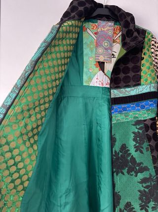Abrigo Desigual Multicolor