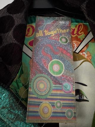 Abrigo Desigual Multicolor