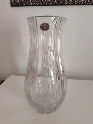 Jarrón Bohemia Cristal 34cm