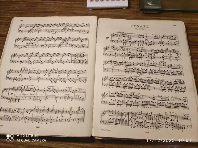 Partituras L. Van Beethoven - Sonaten