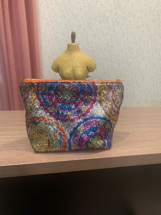 Neceser estampado multicolor
