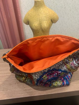 Neceser estampado multicolor