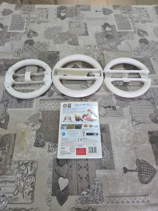Mario Kart Wii + 3 Volanti