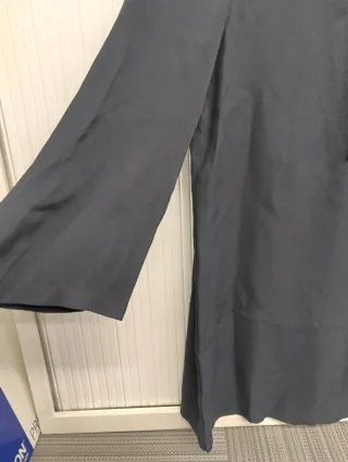 Vestido Massimo Dutti Azul Marino Talla 42