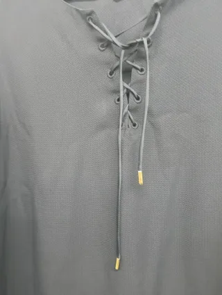 Vestido Massimo Dutti Azul Marino Talla 42