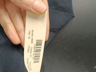 Vestido Massimo Dutti Azul Marino Talla 42