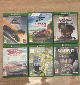 Xbox One 500GB + 2 Mandos + 6 Juegos