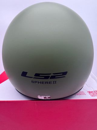 Casco Moto Jet LS2 Sphere Lux II Solid Military, S