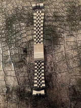 Cadena reloj Jubile 20mm Plata