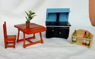 Set Cucina Rustica Casa Bambole