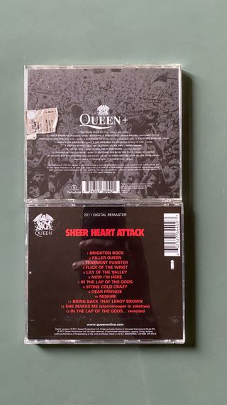 Queen Greatest Hits III & Sheer Heart Attack CD